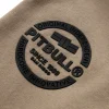 Pitbull Mens Sherwood Hoodie Beige 8 Man wearing Pitbull Men's Sherwood Hoodie in casual setting.