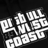 Pitbull Most Wanted Hoodie Black 2 Man wearing the stylish Pitbull Most Wanted Hoodie