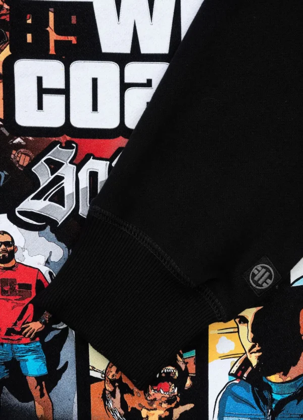 Unique Pitbull Most Wanted Sweatshirt design in high-quality fabric
