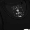 Pitbull Rib Boxing Tank Top Black 3 Stylish and sporty 'Pitbull Rib Boxing Tank Top' in black color, perfect for athletic activewear.