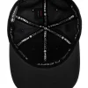 A stylish Pitbull Seascape Snapback Cap with vibrant colors depicting a serene seascape.