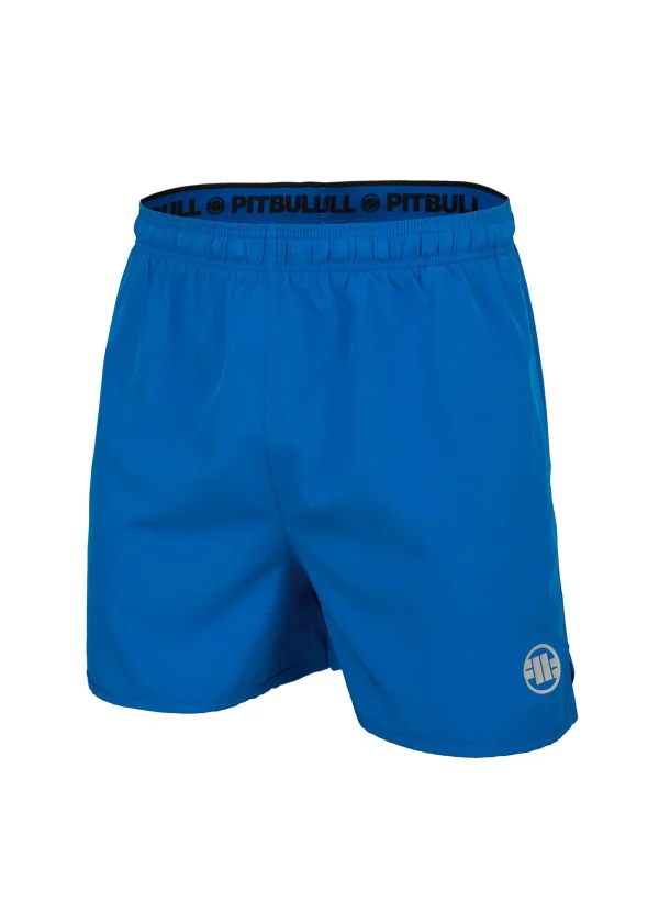 Pitbull Sports Shorts Performance Pro Plus Small Logo Ii Blue 9 Pitbull Sports Shorts Performance Pro Plus Small Logo II featuring premium material and a comfy fit for high-performance activities