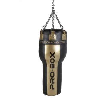 A Pro-Box Champ Leather Hybrid Angle Bag & Chain