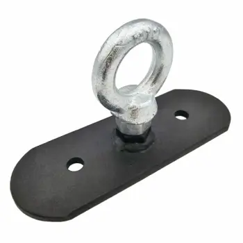A sturdy Pro-Box Floor Hook attached to the floor