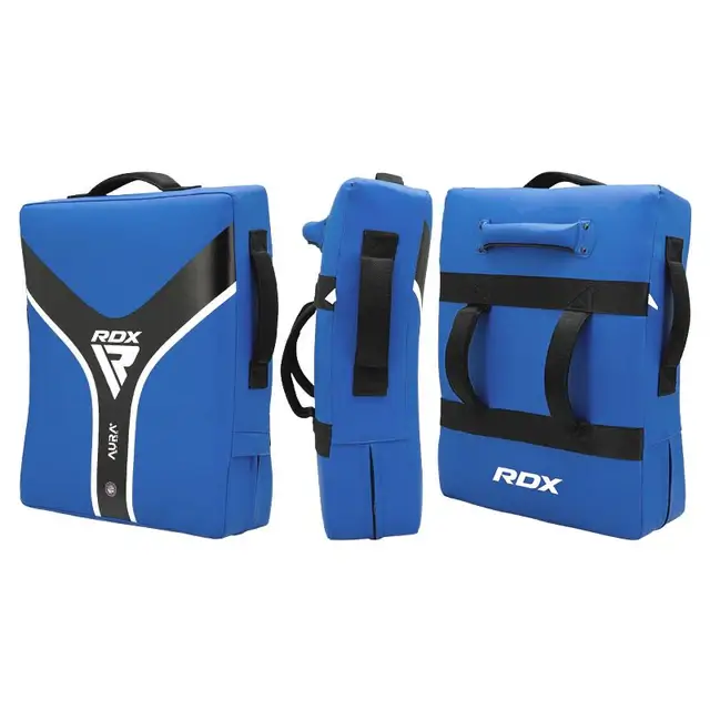 A professional RDX Kick Shield Aura Plus T-17