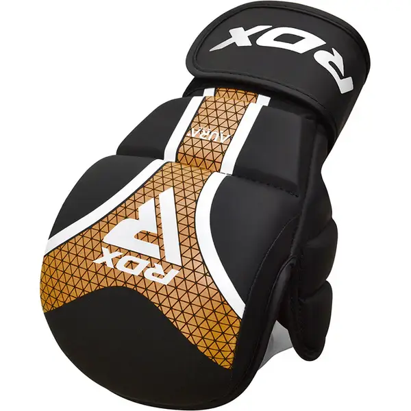 RDX MMA Gloves Shooter Aura Plus T-17 in black and green color.