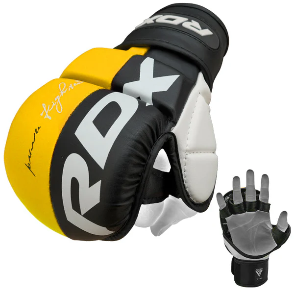 RDX T6 MMA Sparring Gloves 7oz in action