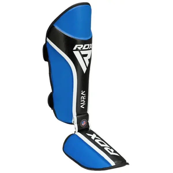 RDX Shin Guards Aura Plus T-17 in action