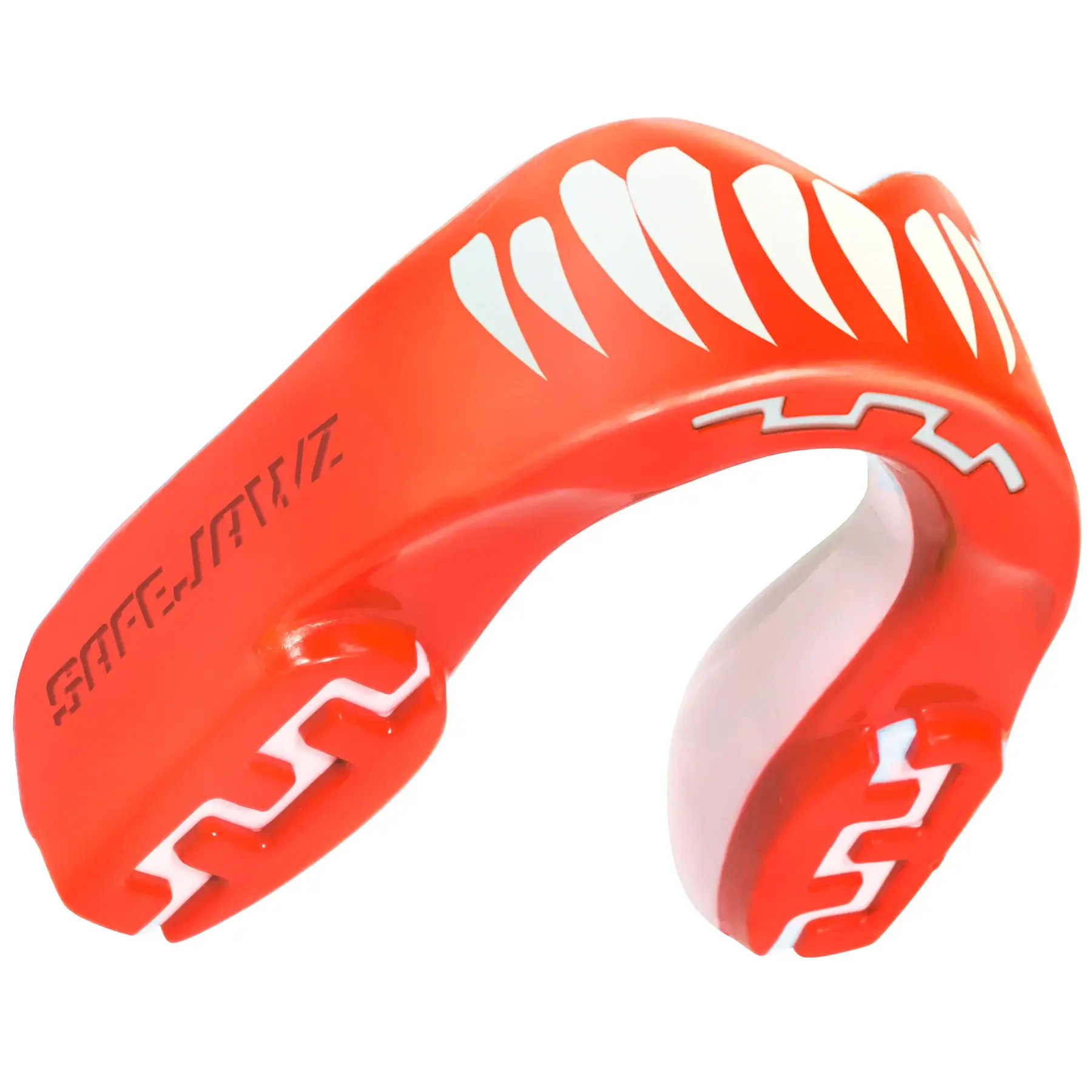 A Safejawz Extro Series Viper Mouth Guard designed to provide maximum oral protection for athletes.