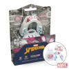 Safejawz X Marvel Spider Gwen Mouthguard White 4 The 'Safejawz x Marvel Spider-Gwen Mouthguard' protects teeth during sports activities.