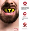 Safejawz X Marvel Wolverine Mouthguard Yellow 3 Close-up image of the Safejawz x Marvel Wolverine Mouthguard