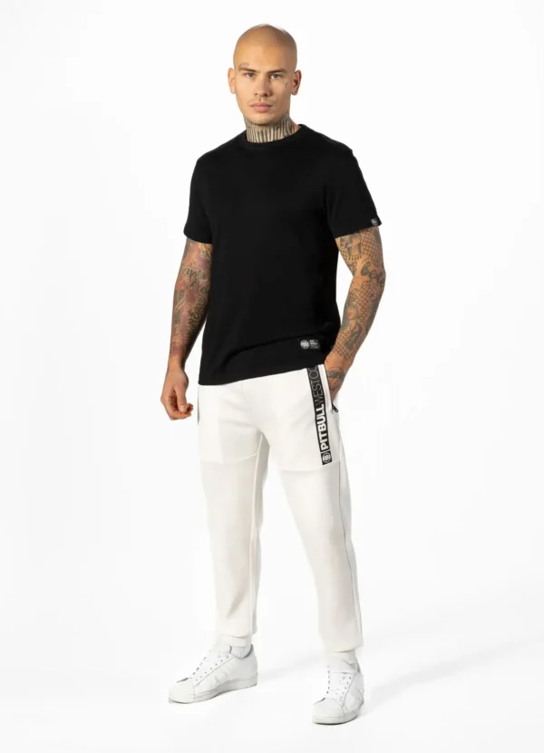 Stylish and comfortable Pitbull Saturn Jogging Pants in a neutral color.