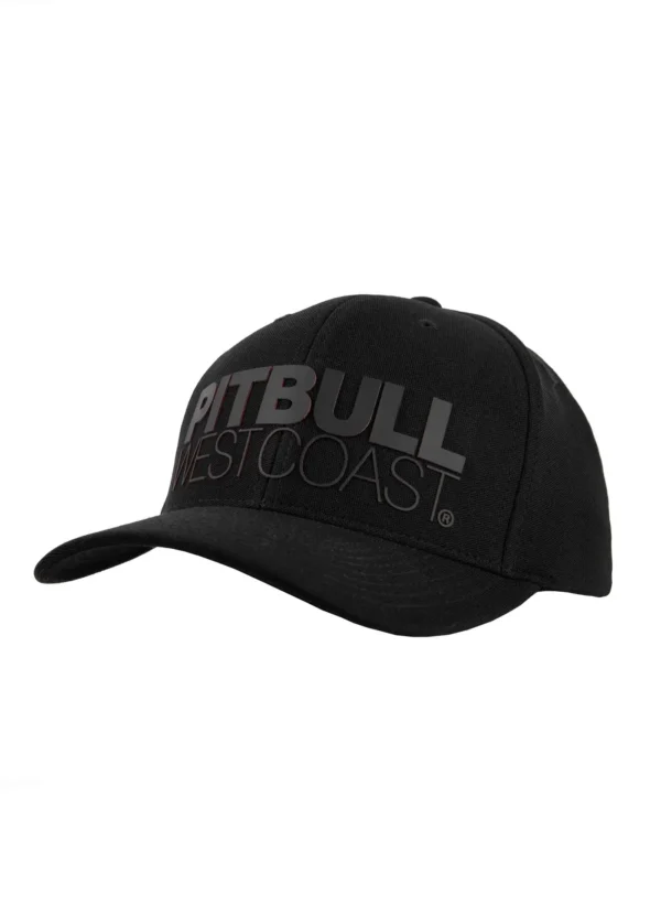 Pitbull Seascape Snapback Cap featuring vibrant beach graphics