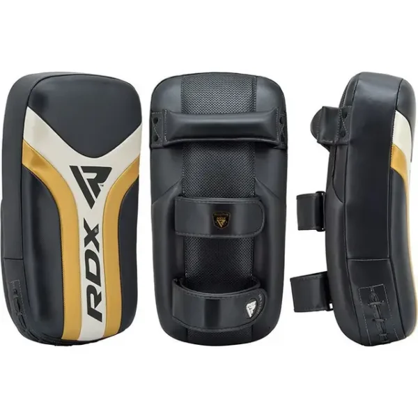 RDX T-17 Aura Plus Kick Pads on a neutral background