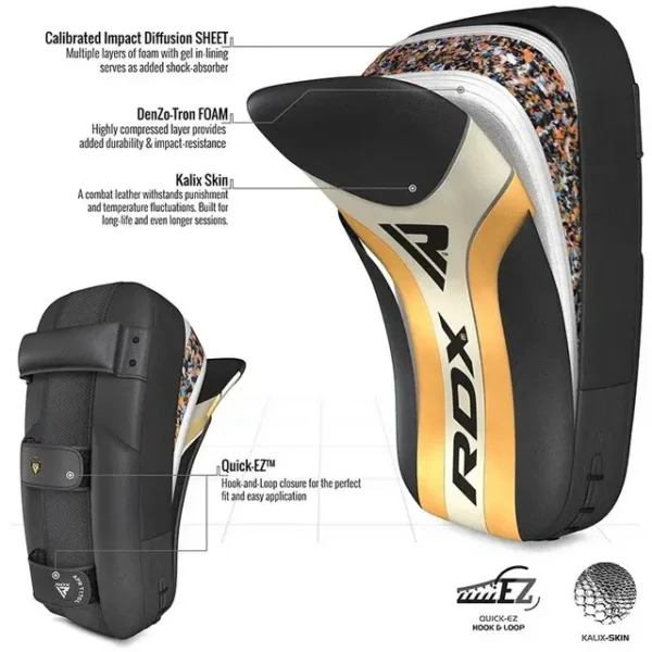 Pair of RDX T-17 Aura Plus Kick Pads