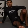 A premium quality 'Tatami Fightwear Gothic Rashguard' designed for training and competition.