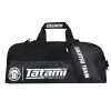 Tatami Fightwear Jiu Jitsu Gear Bag - Black in Black — waistband detail