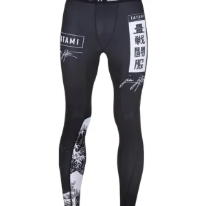 Wrestler ready for fight wearing Tatami Fightwear Kanagawa Spats.