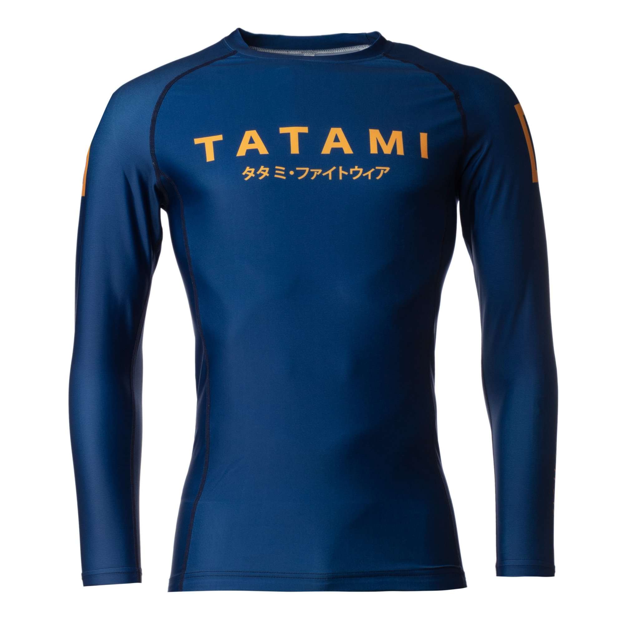 Tatami Fightwear Katakana Longsleeve Rashguard Tatami Fightwear Katakana Longsleeve Rashguard in Navy - product image