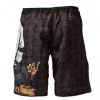 Image of Tatami Fightwear Thinker Monkey Shorts, featuring unique, detailed design and Tatami logo.