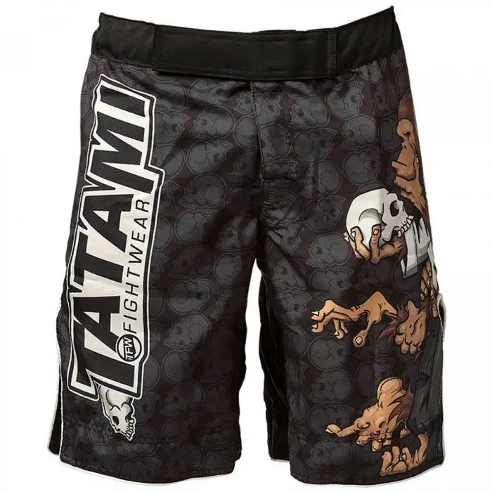 Tatami Fightwear Thinker Monkey Shorts Man wearing Tatami Fightwear Thinker Monkey Shorts