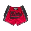 Fairtex BS1703 Muay Thai Shorts in Red/Black - product image