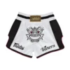 Fairtex BS1712 Vanorn Muay Thai Shorts in White/Black - product image