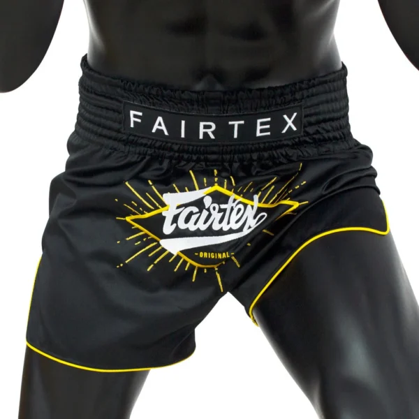 Fairtex BS1903 Muay Thai Shorts in Black - product image