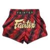 Fairtex BS1919 Rodtang Muay Thai Shorts Fairtex BS1919 Rodtang Muay Thai Shorts in Red - product image