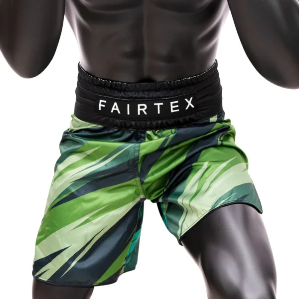 Fairtex Boxing Shorts Two-Tone BT2007 in Green - product image