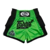 Fairtex Kids Muay Thai Shorts Siam BSK2106 Fairtex Kids Muay Thai Shorts Siam BSK2106 in Green/Black - product image