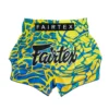 Fairtex Magma Muay Thai Shorts in Yellow/Blue - product image