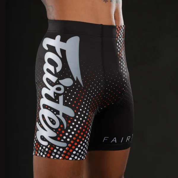 Fairtex CP9 Mens Vale Tudo Shorts Fairtex CP9 Mens Vale Tudo Shorts in Black/Orange - product image