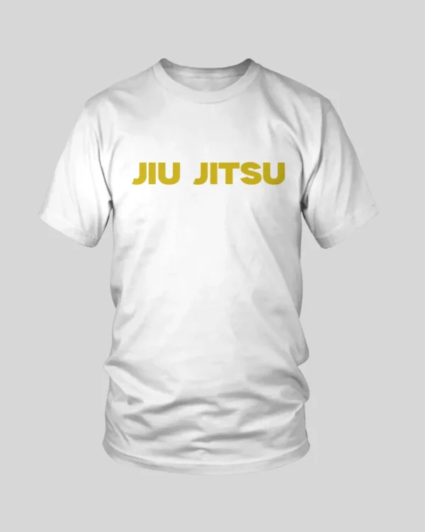 MFS BJJ T-Shirt Essential MFS BJJ T-Shirt Essential in White/Gold - product image