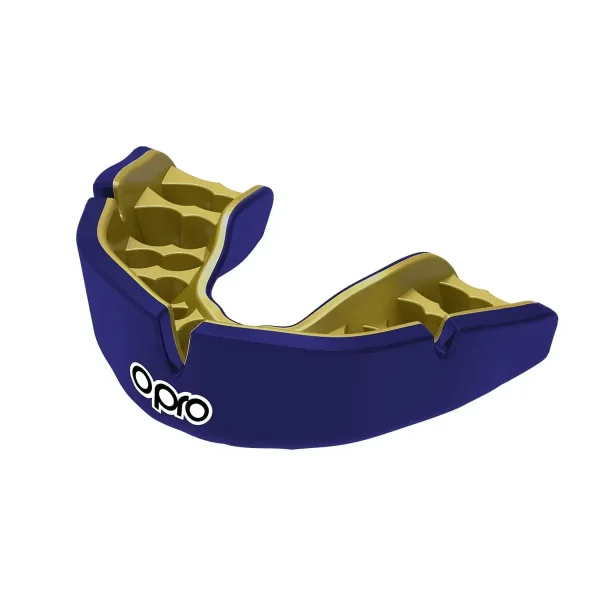 Opro Custom-Fit Single Colour Mouth Guard Opro Custom-Fit Single Colour Mouth Guard in Dark Blue - product image
