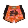 Fairtex BS1711 Camo Muay Thai Shorts Fairtex BS1711 Camo Muay Thai Shorts in Orange - product image