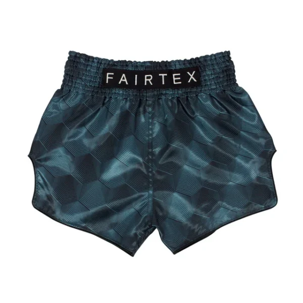 Fairtex Stealth Muay Thai Shorts in Blue - product image