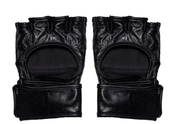 Cleto Reyes Black Mamba Mma Fight Grappling Gloves Black 6 Cleto Reyes Black Mamba MMA Fight/Grappling Gloves - Black in Black — rear print