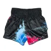 Fairtex Acid Jazz Muay Thai Shorts - Black in Black — sleeve detail
