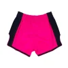 Fairtex BS1714 Muay Thai Shorts - Pink in Pink — front angle