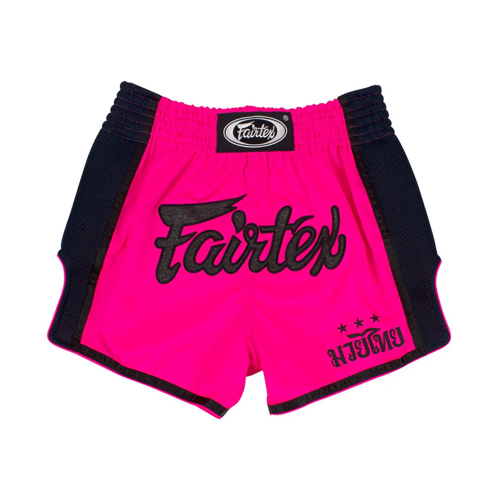 Fairtex BS1714 Muay Thai Shorts in Pink - product image