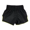 Fairtex BS1903 Muay Thai Shorts - Black in Black — rear print