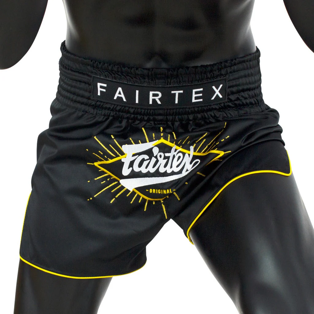 Fairtex BS1903 Muay Thai Shorts in Black - product image