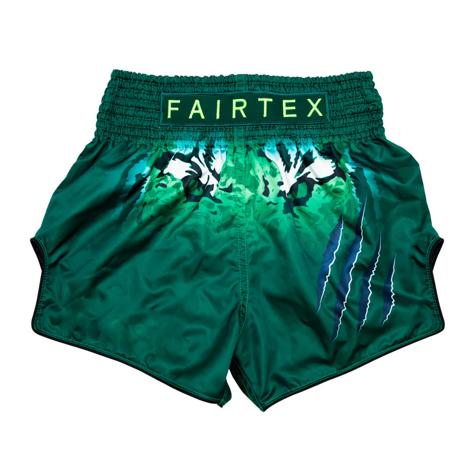 Fairtex BS1913 Tonna Muay Thai Shorts in Green - product image
