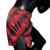 Fairtex Bs1919 Rodtang Muay Thai Shorts Red 1 Fairtex BS1919 Rodtang Muay Thai Shorts - Red in Red — side profile