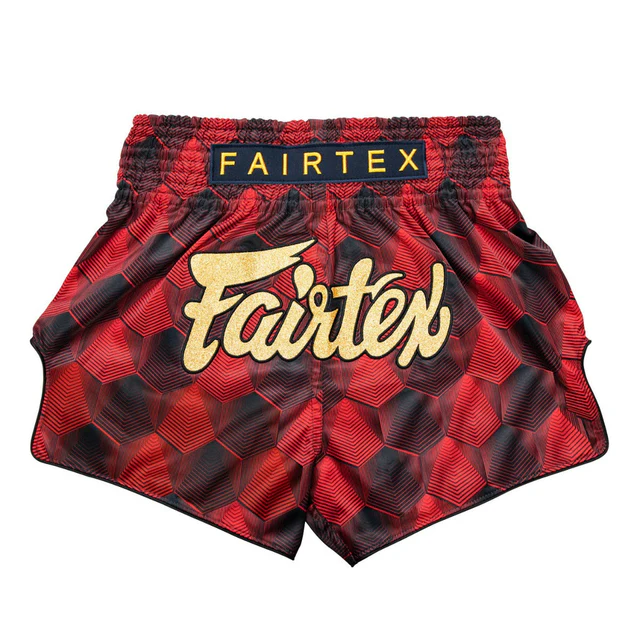 Fairtex BS1919 Rodtang Muay Thai Shorts in Red - product image