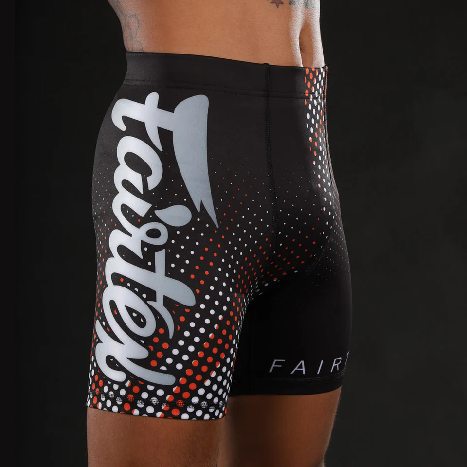 Fairtex CP9 Mens Vale Tudo Shorts Fairtex CP9 Mens Vale Tudo Shorts in Black/Orange - product image