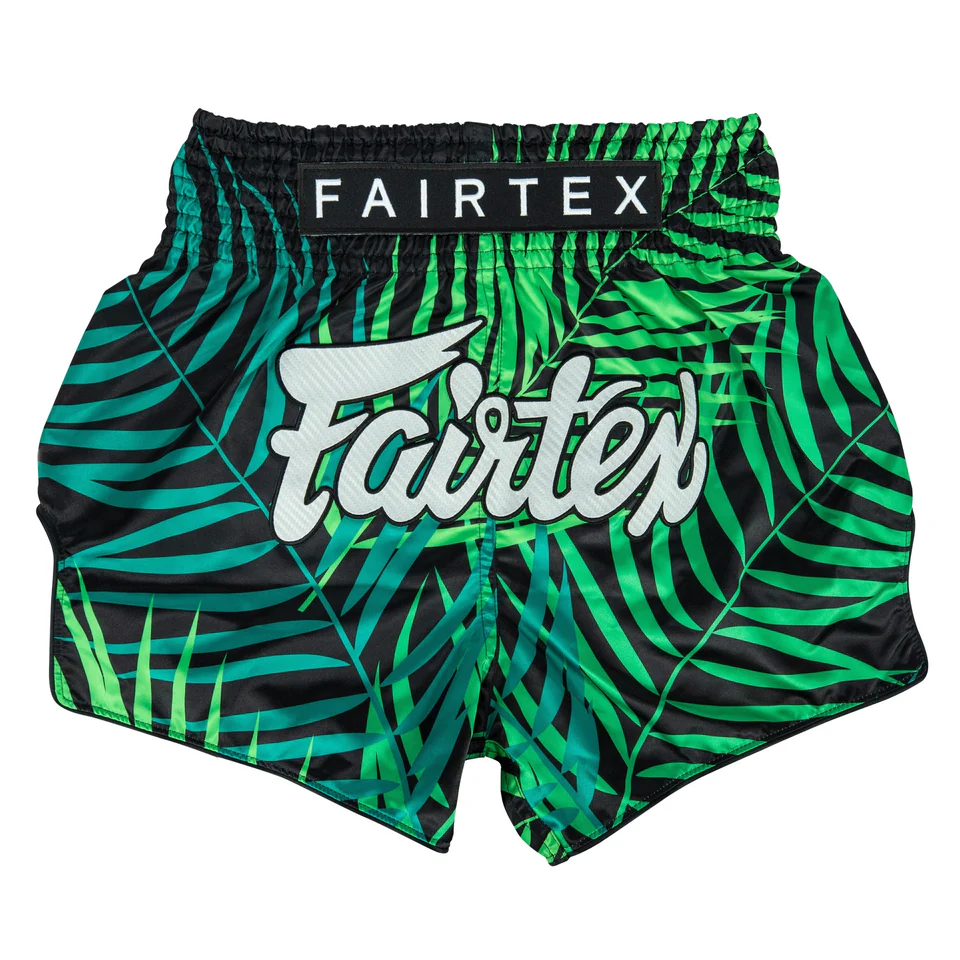 Fairtex Deep Forrest Muay Thai Shorts in Green - product image