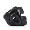 Fairtex Diagonal Vision Sparring Head Guard Hg13 Black 2 Fairtex Diagonal Vision Sparring Head Guard HG13 - Black in Black — folded layout