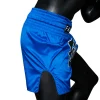 Fairtex Diamond Sapphire Muay Thai Shorts - Blue in Blue — detail shot